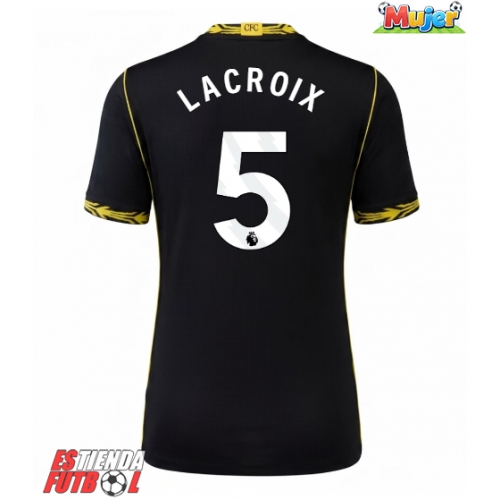 Chelsea Maxence Lacroix #5 Segunda Equipación Mujer 2026-27 Manga Corta